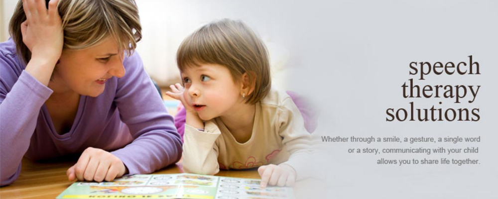 speech therapy for children